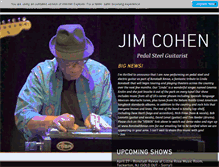 Tablet Screenshot of jimcohen.com